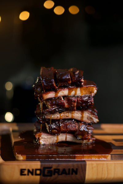Pumpkin Spice Whiskey Ribs