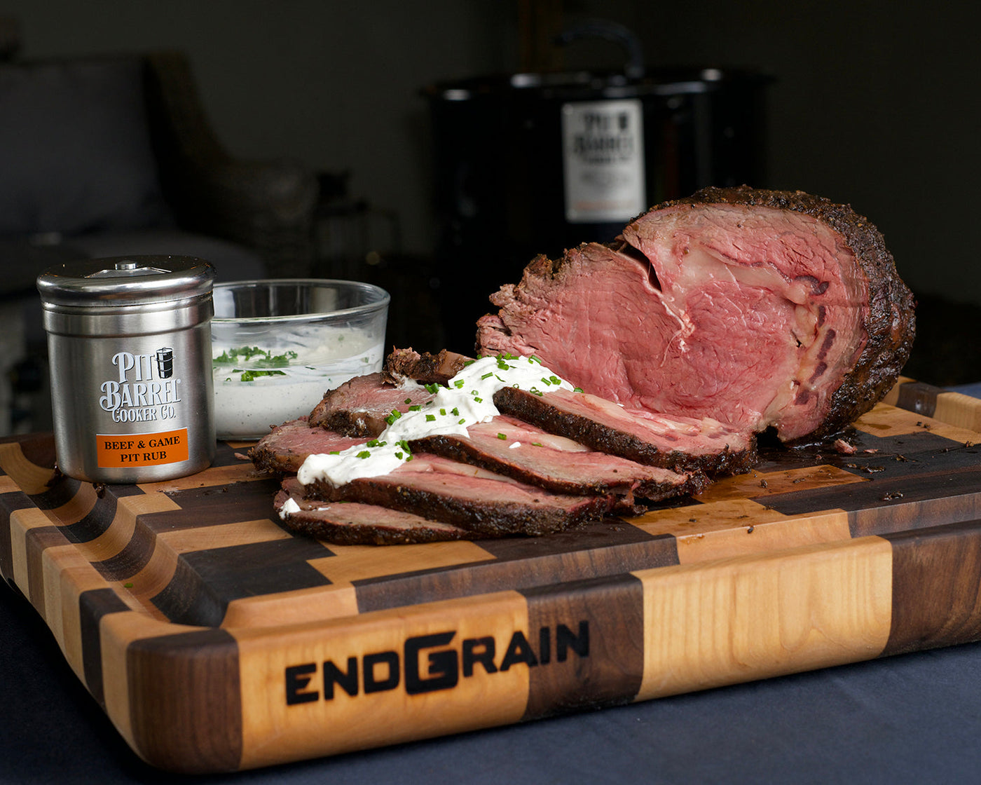 Delicious Smoked Prime Rib