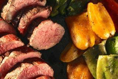 Coffee-Rubbed Beef Tenderloin With Charred Chipotle Salsa