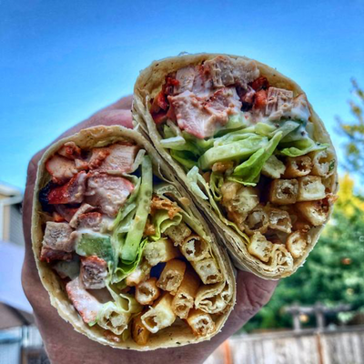 Elevated Chicken Burrito