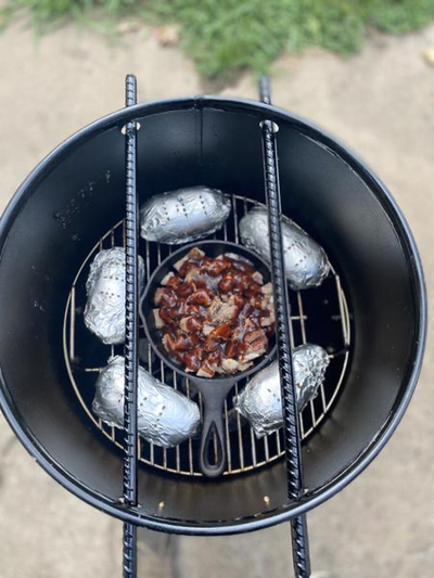 Brisket Loaded Baked Potatoes