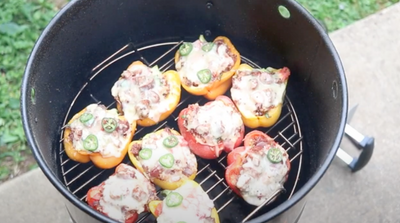 Smoky Chorizo Stuffed Peppers