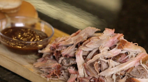 Pulled pork on the Pit Barrel BBQ