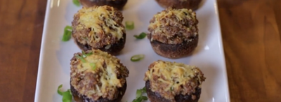 Sausage-Stuffed Mushrooms