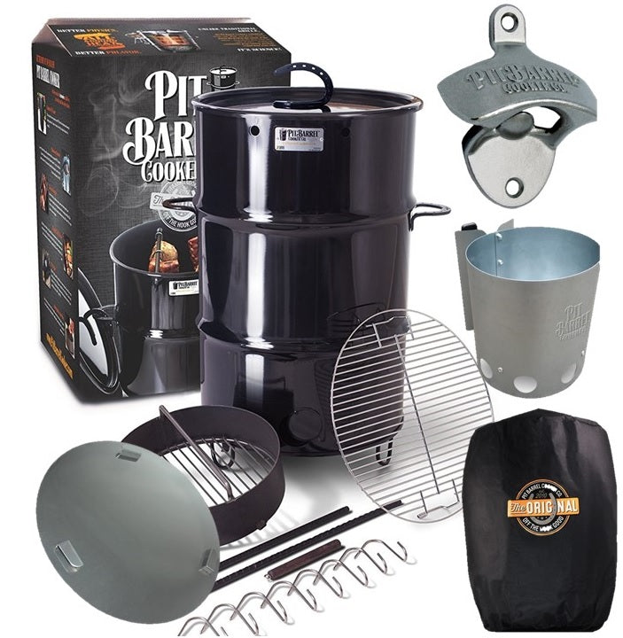 Pit Barrel Cooker Ultimate Starter Pack - PitBarrel NZ