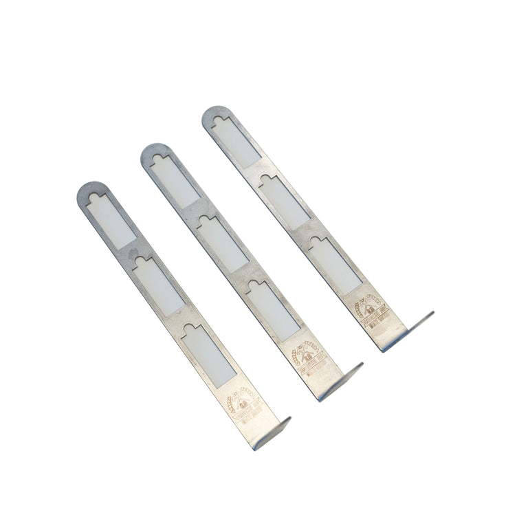 BBQ BOI Pit Barrel Grate Mates stainless steel cooking grate support brackets for adjustable grilling and smoking setups