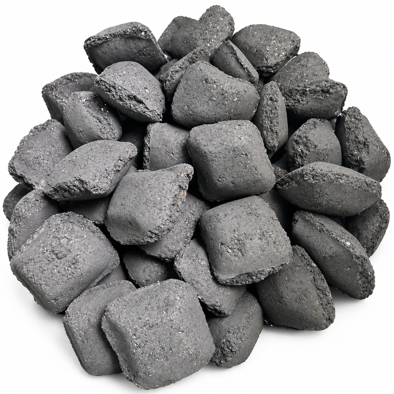 PureQ Premium Coco-Shell Charcoal Briquettes